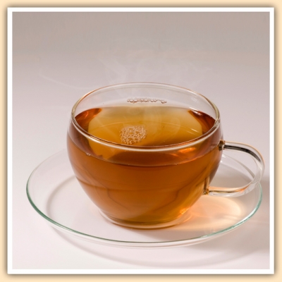 Orange Oolong Tasse